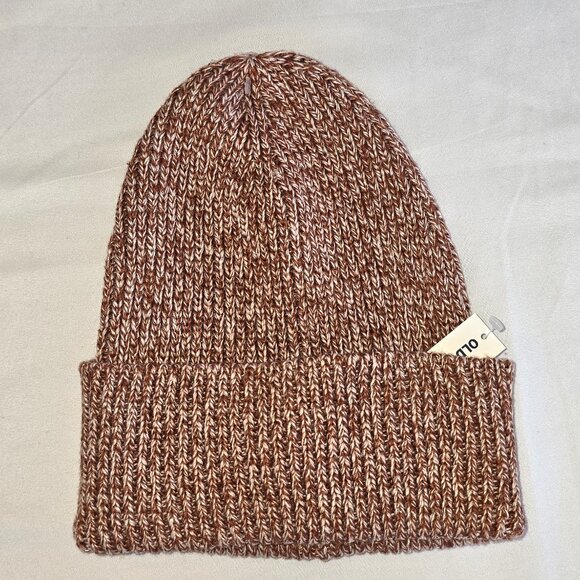 Old Navy Brown Knit Beanie Cap- NWT - Picture 1 of 3